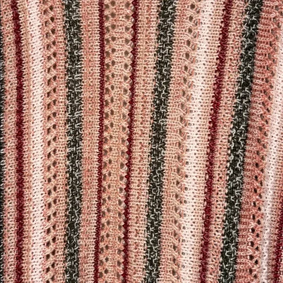 Carolyn Taylor Colorful Striped Open front Cardigan - Picture 5 of 5